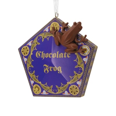 Hallmark Harry Potter Christmas Ornament (Harry Potter Chocolate Frog) 1 ea, $13.00/1ea