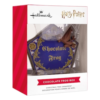 Harry Potter Christmas Ornament (Harry Potter Chocolate Frog)