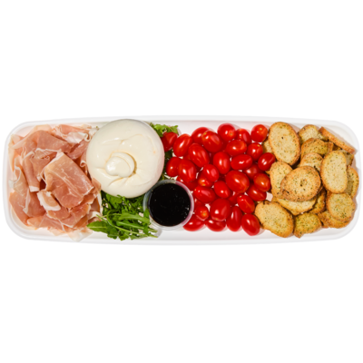 null 24hr Notice Required - Burrata & Prosciutto Tray 654.3 g, $6.12/100g