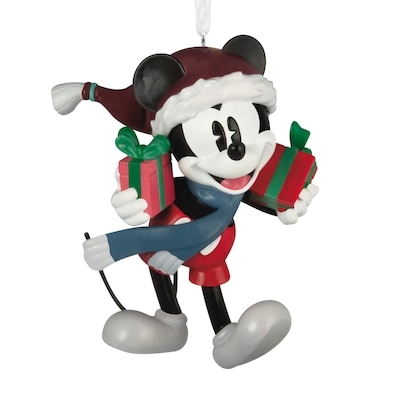 Hallmark Disney Christmas Ornament (Mickey Mouse With Presents) 1 ea, $13.00/1ea