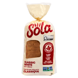Sola Classic White Bread 397 g, $2.09/100g