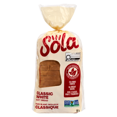 Pain blanc molleux classique 397 g, 2,01 $/100g