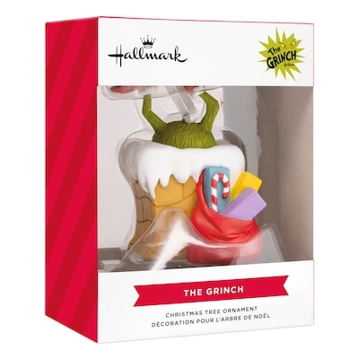 Dr. Seuss's Grinch Christmas Ornament (Grinch in Chimney)