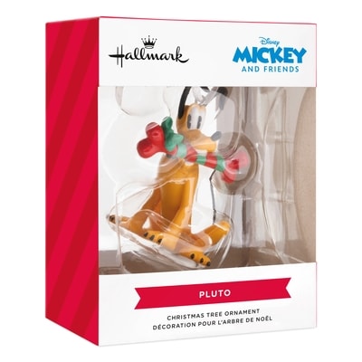 Hallmark Disney Christmas Ornament (Pluto With Dog Bone) 1 ea, $13.00/1ea