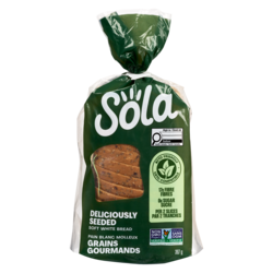 Sola Deliciously Seeded Bread 397 g, $2.09/100g