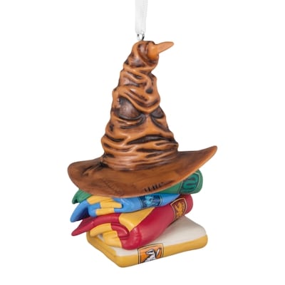 Hallmark Harry Potter Christmas Ornament (Sorting Hat and House Scarves) 1 ea, $13.00/1ea