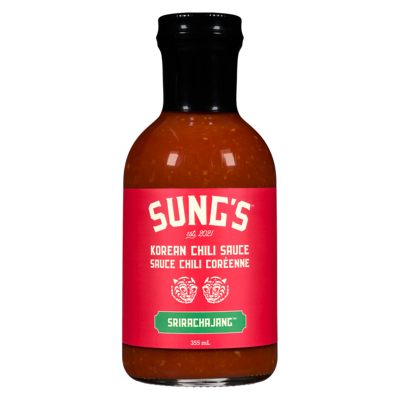 SUNG'S Korean Chili Sauce Srirachajang 355 ml, $3.10/100ml