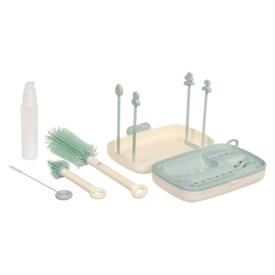 MOMCOZY 7 In 1 Travel Bottle Cleaning And Drying Racks Set 1 ea, $10.00/1ea