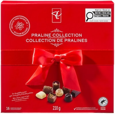 President's Choice Praline Collection Assorted Fine Chocolates 210 g, $7.14/100g