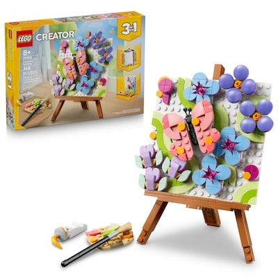 LEGO Creator 3 en 1 Le Tableau Décoratif à Motifs Floraux 31390 1 ea, 43,00 $/1ch