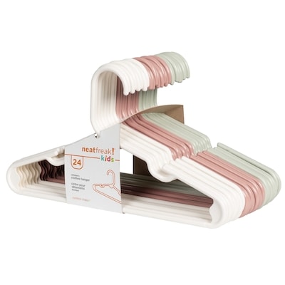 Neatfreak 24PK Kids hanger - Pastel colours 24 ea, $0.21/1ea