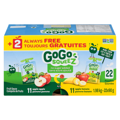 GoGo squeez Fruit Sauce 1.98 kg, $0.96/100g