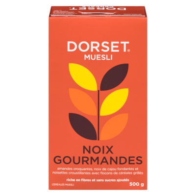 Dorset Céréales muesli noix gourmandes 500 g, 1,70 $/100g