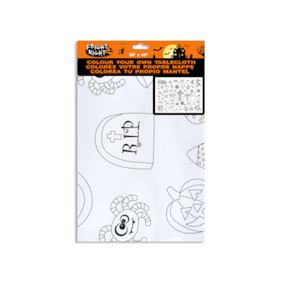 null Coloring Tablecloth 1 ea, $4.00/1ea