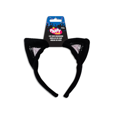 null Hween Plush Cat Ear Headband 1 ea, $3.00/1ea