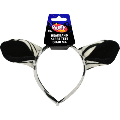 null Bandeau en peluche guépard. 1 ea, 3,00 $/1ch
