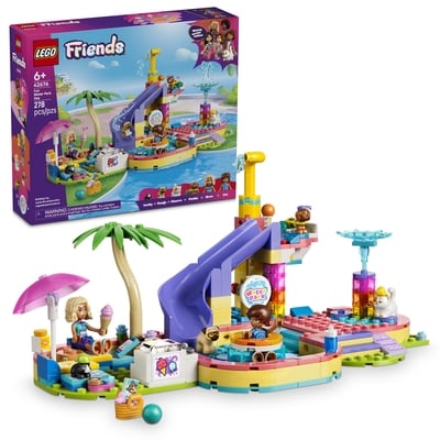 LEGO Friends La journée amusante au parc aquatique – Ensemble de jouet de construction – 42676 1 ea, 43,00 $/1ch
