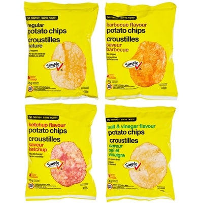 4 Chip Flavours for Variety