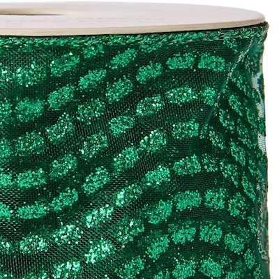 Ruban des Fêtes 15 pi – vert
