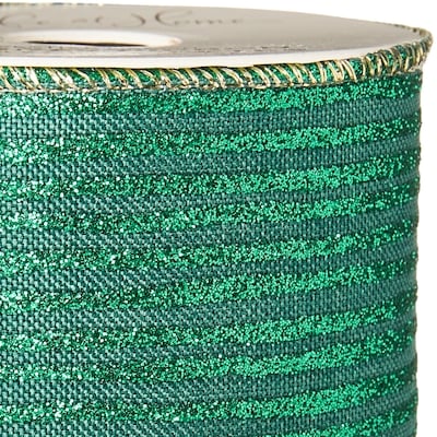 Holiday Ribbon 15 ft - Green
