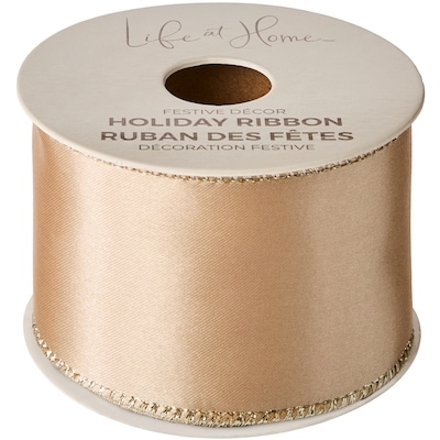 Life at Home Ruban des Fêtes 15 pi – or 1 ea, 4,00 $/1ch