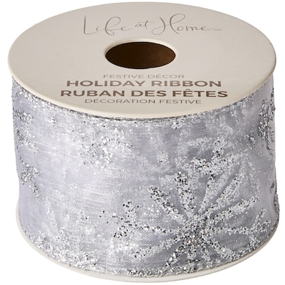 Life at Home Ruban des Fêtes 15 pi – argenté 1 ea, 4,00 $/1ch