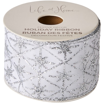 Life at Home Ruban des Fêtes 15 pi – argenté 1 ea, 4,00 $/1ch