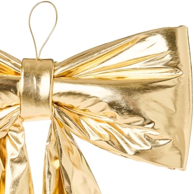 Large Holiday Bow - Gold