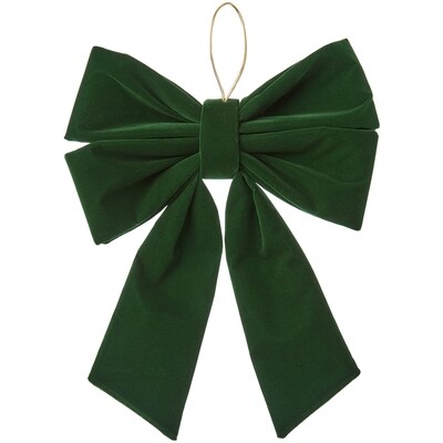 Life at Home Chou des Fêtes en velours de taille moyenne – vert 1 ea, 5,00 $/1ch