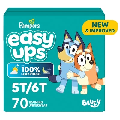 Pampers Training Underwear, Bluey, 70 Count 70 ea, $0.63/1ea