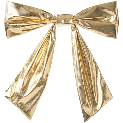 Medium Holiday Bows 2 Pack - Gold