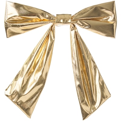Lot de 2 choux des Fêtes, taille moyenne – or