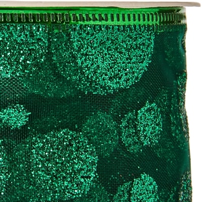 Ruban des Fêtes 15 pi – vert