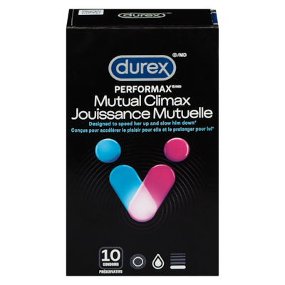 Durex Condoms Mutual Climax 10 ea, $1.00/1ea