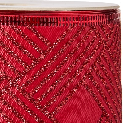 Holiday Ribbon 15 ft - Red