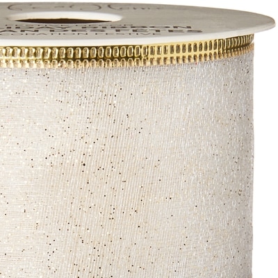 Holiday Ribbon 15 ft - Gold