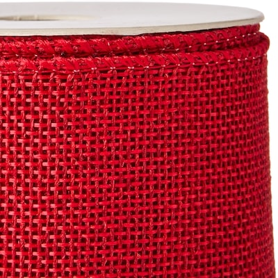 Ruban des Fêtes 15 pi – rouge