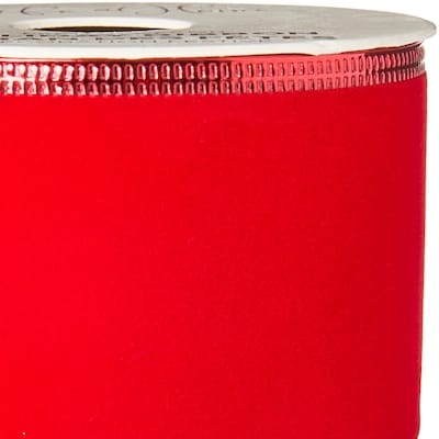Ruban des Fêtes 15 pi – rouge