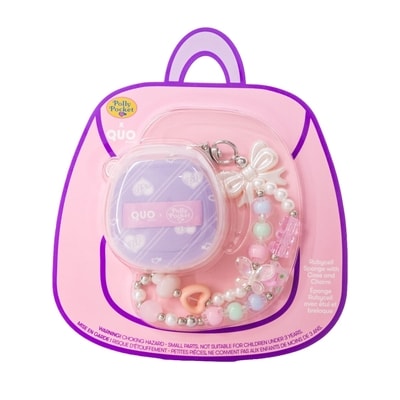Quo Beauty Polly Pocket X Qb Rubycell Puff With Case And Charm 1 ea, $8.00/1ea