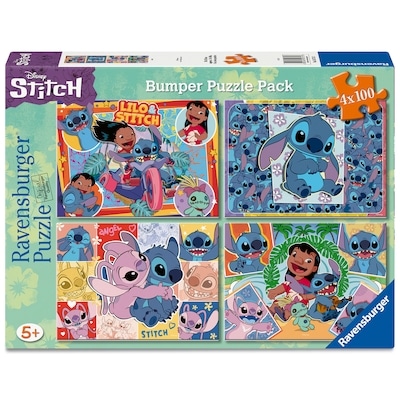 Ravensburger Pz Stitch Puzzle 4x100 pcs 1 ea, $30.00/1ea