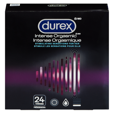 Durex Condoms Intense Orgasmic 24 ea, $0.71/1ea