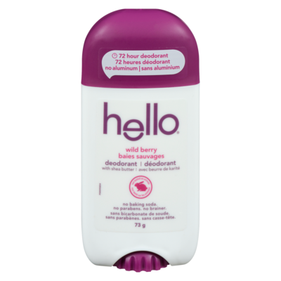 Hello Deodorant Wild Berry With Shea Butter 73 g, $13.00/100g
