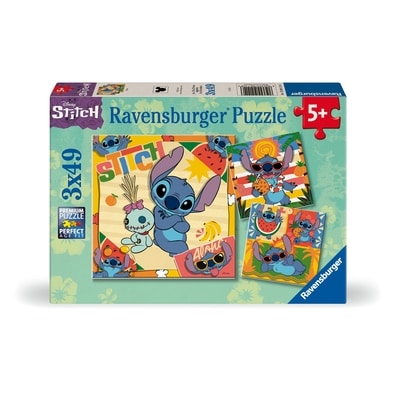 Ravensburger Pz Disney Stitch Puzzle 3x49 pcs 1 ea, $17.00/1ea
