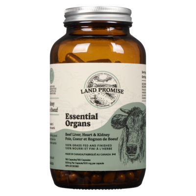 Land Promise Essential Organs 180 ea, $0.33/1ea