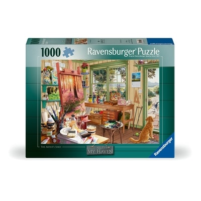 Ravensburger Pz The Artist's Shed Puzzle 1000 pcs 1 ea, $26.00/1ea