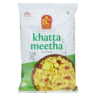 Bhikharam Chandmal Sweet & Sour Chickpeas, Peanut, Sago Mixture Khatta Meetha 150 g, $1.33/100g
