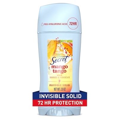 Secret Fresh Invisible Solid Antiperspirant & Deodorant for Women, Berry Passionate 73 g, $13.00/100g
