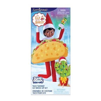 Elf on the Shelf Mardi tacos – Ensemble de déguisement 1 ea, 12,00 $/1ch