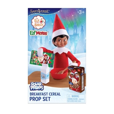 Elf on the Shelf Accessoires de petit-déjeuner pour lutins 1 ea, 6,00 $/1ch