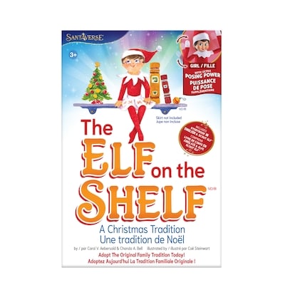 Elf on the Shelf A Christmas Tradition Box Set - Girl with Blue Eyes 1 ea, $44.00/1ea